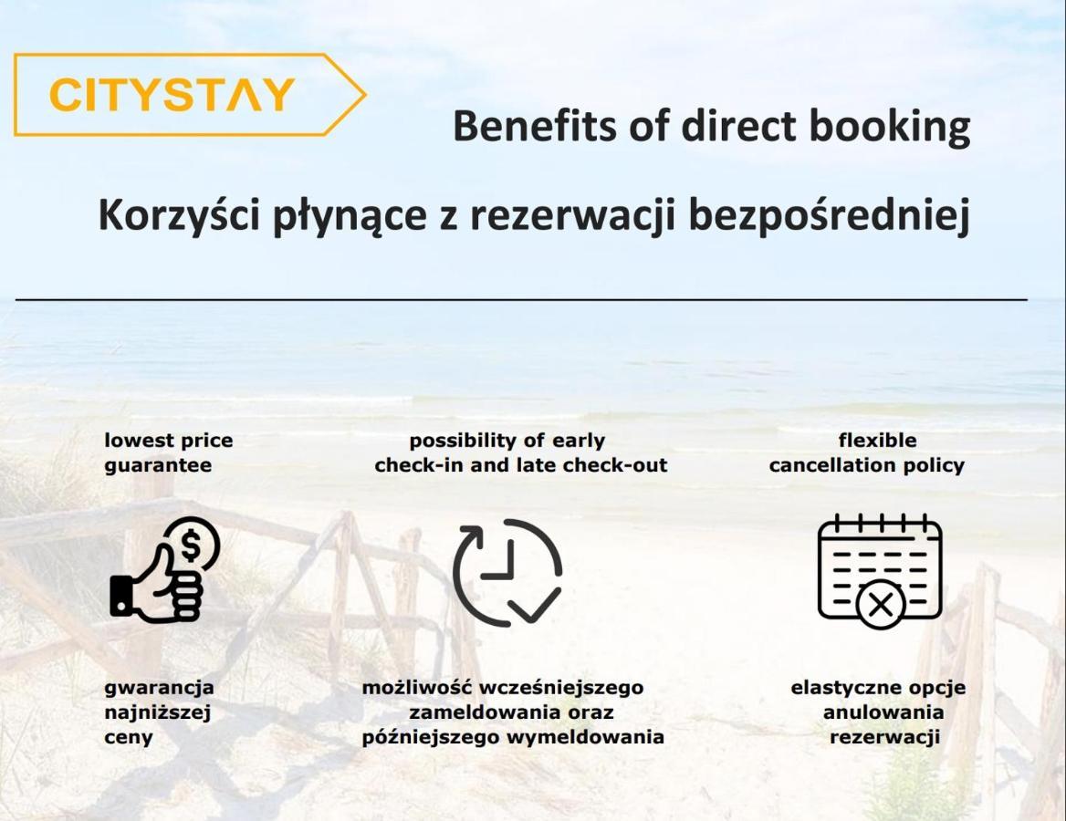 Citystay Grunwaldzka Studio Gdansk Apartment ภายนอก รูปภาพ